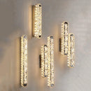 Axyaa Modern Oval LED Crystal Wall Lamp for Elegant Home Decor