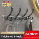 Axyaa Door Hooks Clothes Hanger Storage Wall Hanging Kitchen Bathroom Accessories