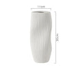 Axyaa Ceramic Flower Vase: Elegant Nordic Home Decor Ornament