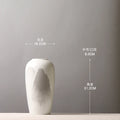 Hand-Painted Landscape Ceramic Vase by Axyaa for Living Room Decoration with Fresh Flowers