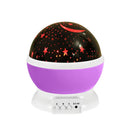Axyaa Starry Night Light Projector 360° Rotation 12 Color Changing LED USB Lamp
