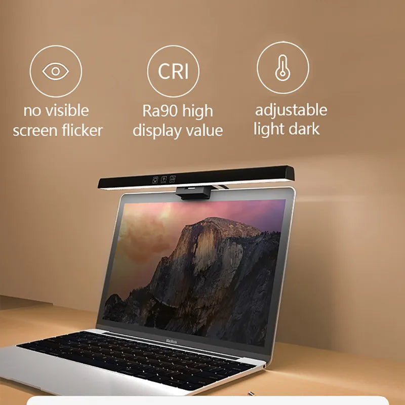 Axyaa RGB Curved Monitor Light Bar with Stepless Dimming