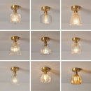 Axyaa Modern Glass Shade Ceiling Lights with E27 Holder
