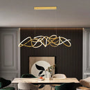 Axyaa LED Staircase Chandeliers Modern Home Decor Hanging Light Indoor Lighting