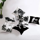 Axyaa Black and White Nordic Style Car Pillowcase Sofa Pillow Cover