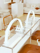 Axyaa Half Moon LED Desk Lamp - Beauty Salon & Vanity Lighting