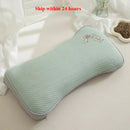 Axyaa Summer Cool Buckwheat Pillow - Ideal for Students and Adults