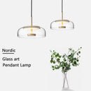 Axya Glass Art LED Pendant Light for Indoor Living and Dining Room