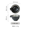 Axyaa Ceramic Seasoning Dish Set - Japanese Style for Sauces, Snacks & Dips