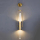 Axyaa Nordic Glass Wall Lamp | Retro Art Design | Modern Aisle Bedside Light