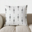 Axyaa Arrows Pattern Throw Pillow Cover for Sofa, Bedroom, Car