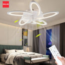 Axyaa Smart Ceiling Fan Light Dimmable Remote Control Home Decor