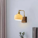 Nordic Copper Bedroom Wall Light by Axyaa: Adjustable LED, Zipper Switch, E27 Bulb