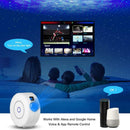 Axyaa Galaxy Star Projector Night Light - Smart WiFi Controlled LED for Kids