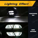 Axyaa LED Fog Lamps for KIA Sportage KX5 2019-2020 DRL Headlights: Front Bumper Daytime Running Lights