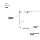 Axyaa Loft Staircase Chandelier with French Pearl Necklace Design