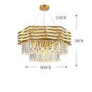 Axyaa Modern LED Pendant Light Chandeliers for Living & Dining Room Decor