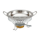 Axya Solid Alcohol Stove Small Hot Pot Commercial Dry Pot Wide Pan Extra Thick Stainless Steel