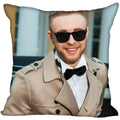 Axyaa Satin Soft Pillow Cover Square Zipper Pillowcase