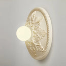 Axyaa French Cream Wind Wall Lamp - Elegant Pastoral Style Sconces