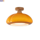 Axyaa Japanese LED Ceiling Lamp Glass Kitchen Lighting Fixtures