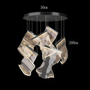Axyaa Modern Dining Room Pendant Lights Chandeliers with LED Ceiling Lamp