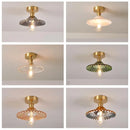 Axyaa Flower Pendant Lights Kitchen Island Glass Hanging Light Fixtures