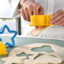 Axya Sandwich & Biscuit Cutting Mold with Flower Embossing Tool