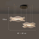 Axyaa Modern LED Chandeliers Pendant Light for Living Room Dining Room