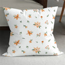 Yellow Leaf Plant Pillow Cover Home Decor Axyaa Branded Sofa Cushion Cover