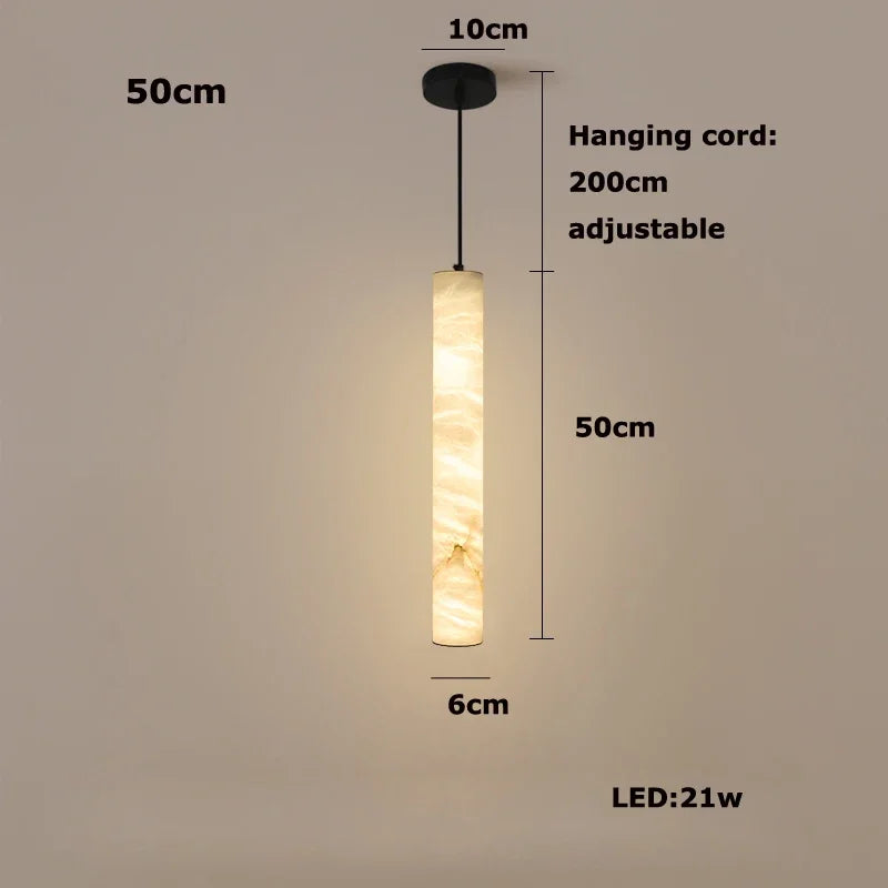 Luxury Marble Pendant Lights by Axyaa: Elegant Chandeliers for Home Decor