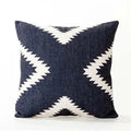 Axyaa Nordic Linen Sofa Cushions Cover Grey Bohemian Ethnic Throw Pillows Cover