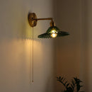 Axyaa Modern Copper LED Wall Sconce Light Fixture for Hallway and Bathroom