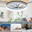 Axyaa Smart RGB Music Ceiling Fan Light with Remote Control and APP Control