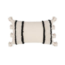 Boho Velvet Embroidery Cushion Cover by Axyaa