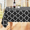 Axyaa Moroccan Waterproof Tablecloths - Indoor & Restaurant Washable Table Covers