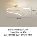 Axyaa LED Ceiling Light: Modern Nordic Design for Bedroom, Living Room, Study, Restaurant