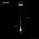Axyaa Crystal LED Chandelier | Modern Nordic Design for Home Décor
