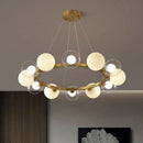 Axyaa LED Ceiling Lamp Chandelier Modern Interior Lighting Pendant Lights Home Decor