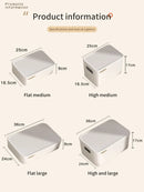 Axyaa Wardrobe Closet Organizer Plastic Storage Boxes for Bedroom Makeup Doll Accessories