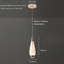 Axyaa Crystal Gold LED Pendant Light for Modern Kitchen Island Home Decor