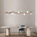 Axyaa Modern Luxury LED Chandelier for Dining Table, Bar, Kitchen, Gallery Home Decor