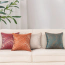 Axyaa Stripe Pillowcase 45X45 Luxury Decorative Cushion Covers for Home Sofa
