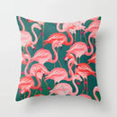 Axyaa Flamingo Pattern Cushion Cover 45*45cm