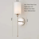 Axyaa Nordic Minimalist Bedroom Wall Lamp