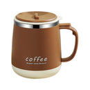 Axyaa 480ml Stainless Steel Insulated Coffee Mug Large Capacity Drinking Cup