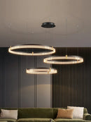 Axyaa Modern LED Chandelier Luxury Bedroom Lamp High-End Nordic Design