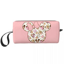 Axyaa Minnie Mouse Makeup Bag Cosmetic Pouch - Cute Cartoon Merch for Girl Woman