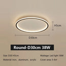 Axyaa LED Ceiling Lamp Dimmable Iron Living Room Bedroom Lighting Luminaire