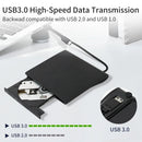 Axyaa USB 3.0 Type-C Portable DVD Burner RW CD Player Writer for PC Laptop